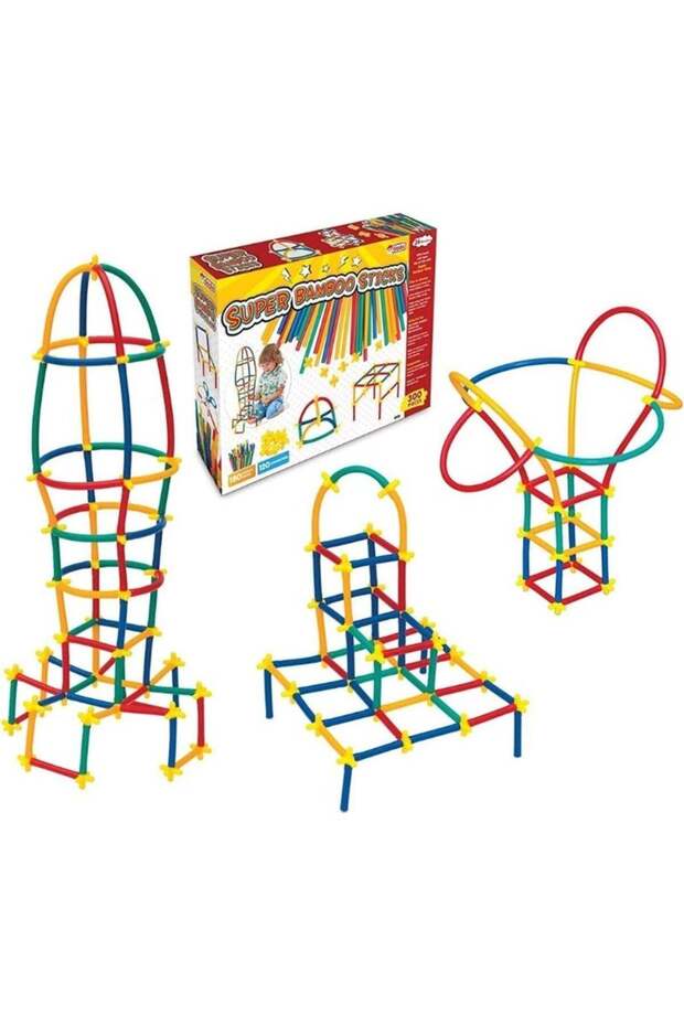 Süper Bambu Çubuklar Setı / 300 Parça - 1