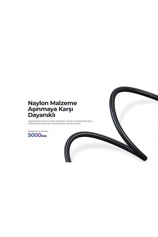 Cb6246 Pd30w Type-c To Lightning (IPHONE) Göstergeli Şarj Kablosu - 6
