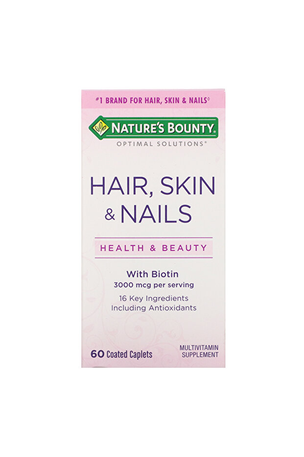 Natures Bounty Hair Skin And Nail Tab 60S