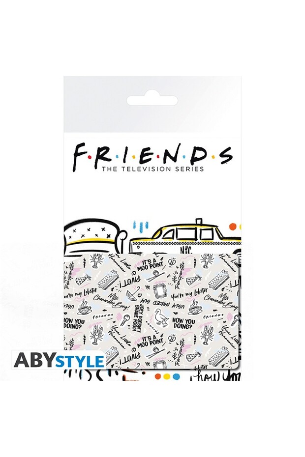 Friends Card Holder Doodle - Friends Card Holder Wallet