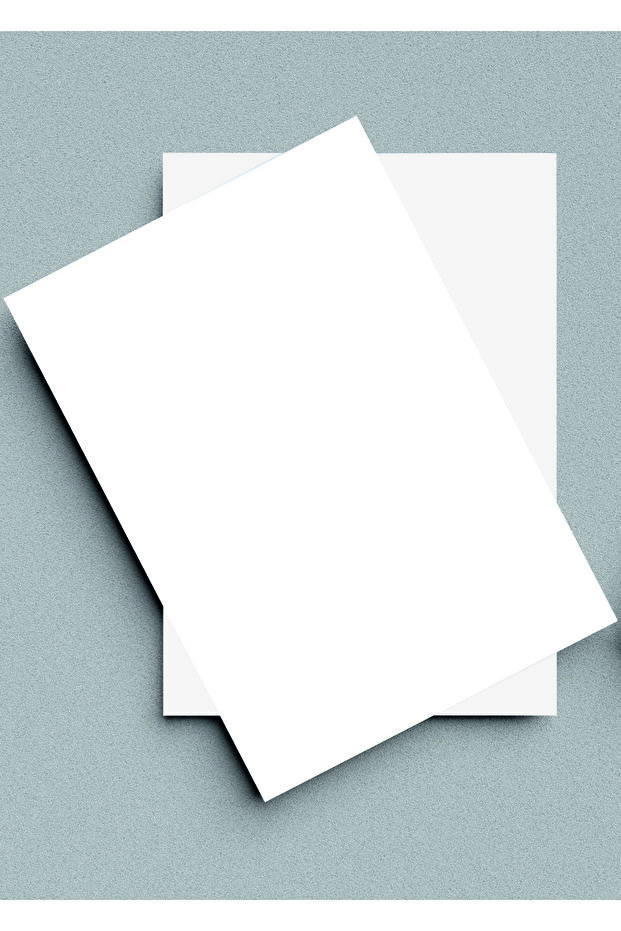 مقاس A6 - طقم ملاحظات وحامل ملاحظات مع غراء غير مطبوع - 4