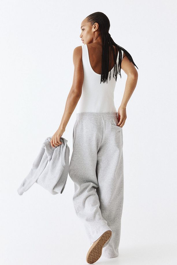 Geniş Jogger Pantolon - 4