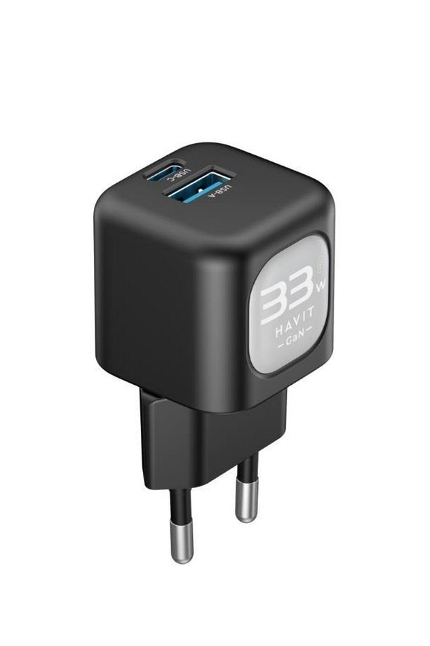 UC230 33W Gan Teknoloji Hızlı Şarj Adaptörü - Type-C ve USB - 1