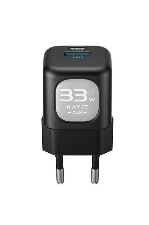 UC230 33W Gan Teknoloji Hızlı Şarj Adaptörü - Type-C ve USB - 2