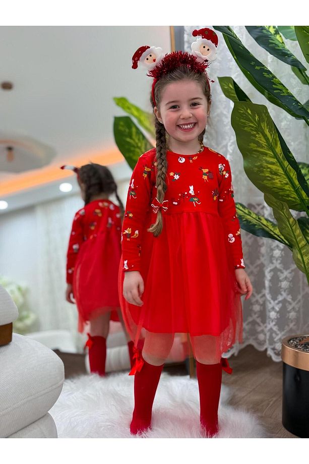 Kız çocuk kışlık elbise - 1