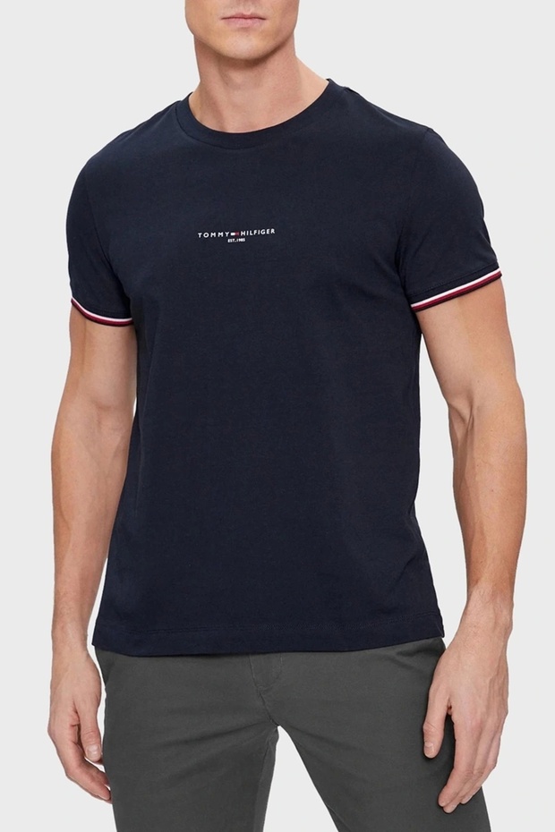 TOMMY LOGO TIPPED TEE - 2