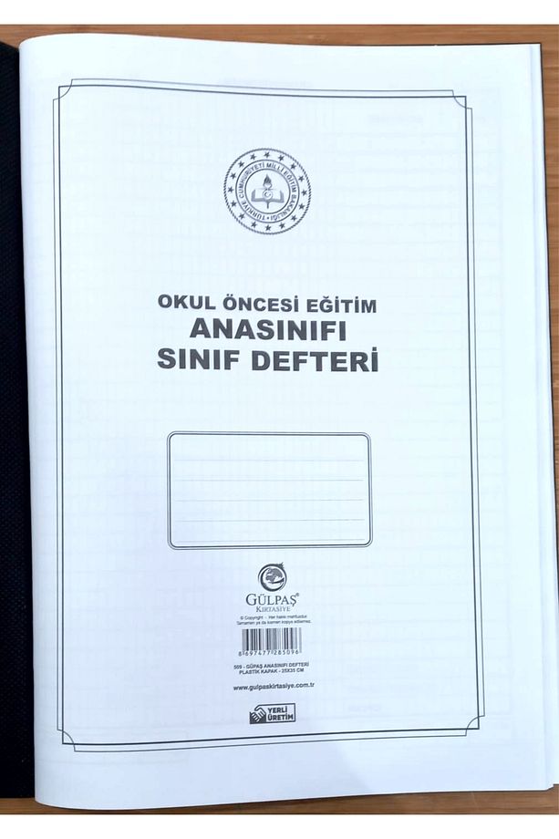 Anasınıfı Sınıf Defteri Plastik Kapak Karma Renkler. - 4