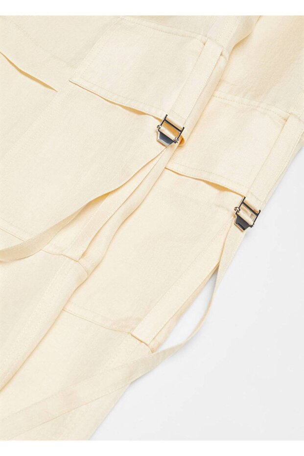 Lyocell kargo pantolon - 6