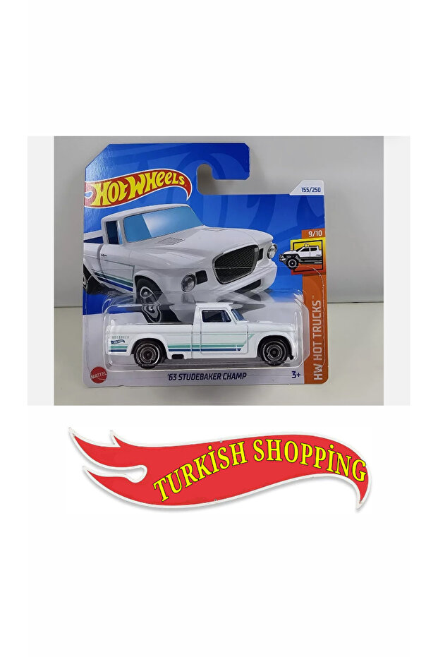 1/64 Ölçek 63 Studebaker Champ Pikap - 2