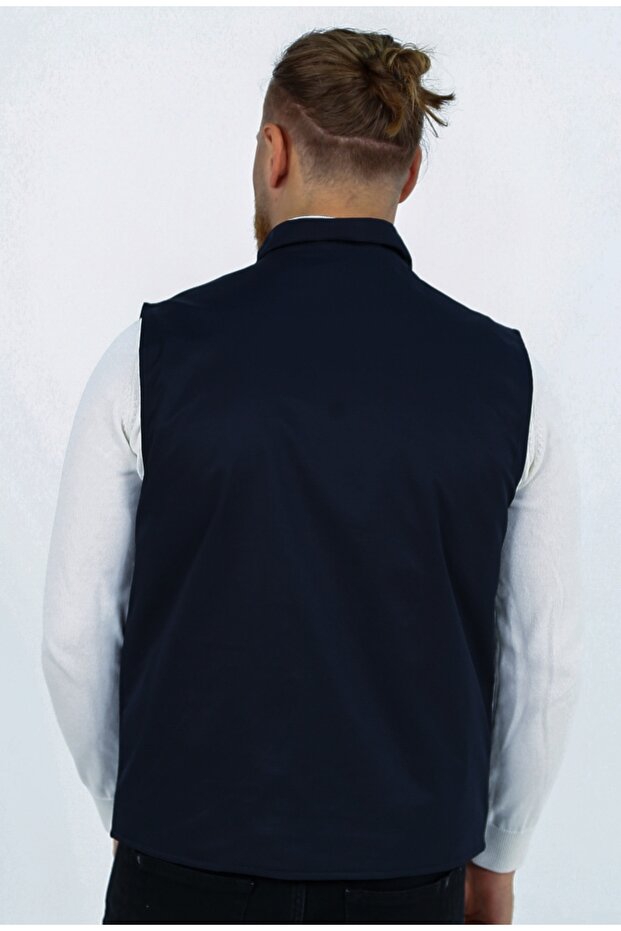 39121 Erkek Yelek - 5