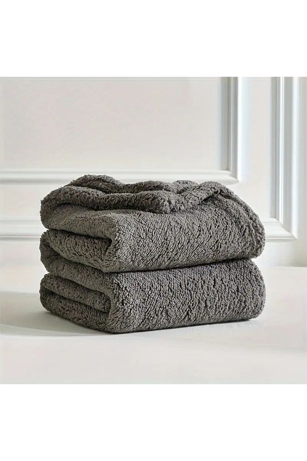 KUZU TÜYÜ  SHERPA YUMUŞAK 80 X 100  BEBEK BATTANİYESİ - 2
