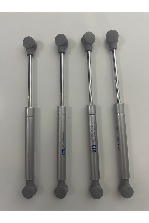 Dolap Amortisörü 4 Adet Gazlı Piston Kapak Hidroliği 27 cm 100N - 1