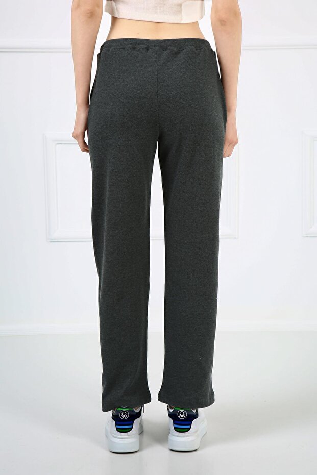 Fitilli Geniş Paça Eşofman Altı (B21-1020) - 4