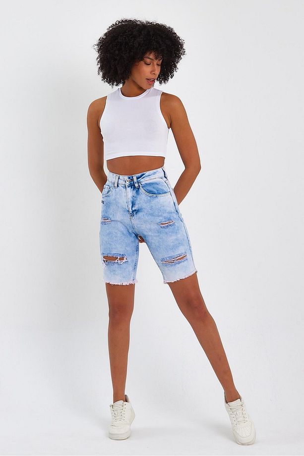 Özel Koleksiyon Denim Şort(4011M) - 2