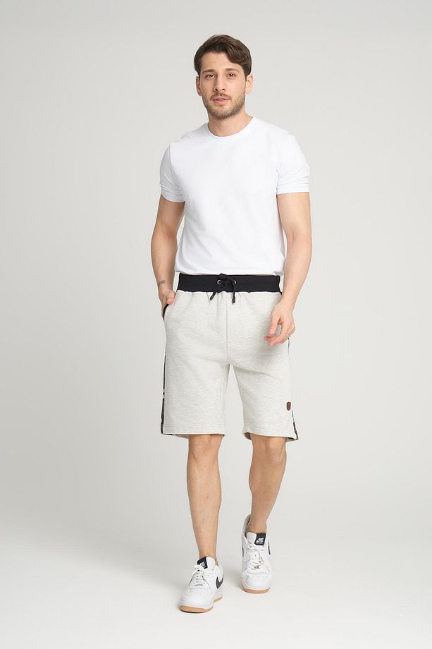 Kamuflaj Şeritli Regular Fit Şort (E20-CMLSRT 04) - 3