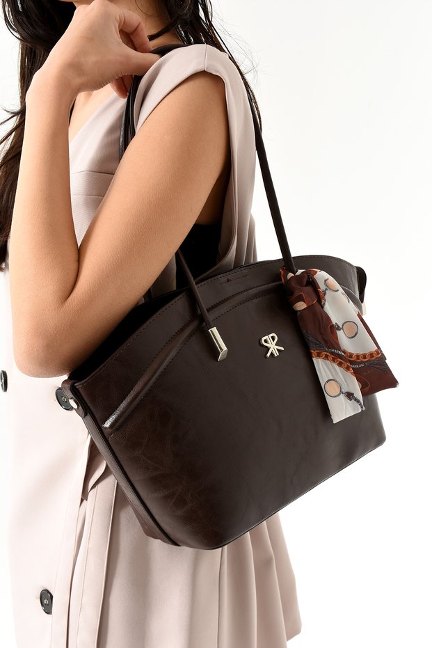 Edwintrolbrown Women's Shoulder and Shoulder Bag 24X34 Size