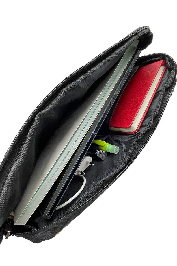 13-13.3-14'' Inç Soyut Turuncu Desen Suya Dayanıklı /laptop/macbook/notebook/kılıf/çanta - 2