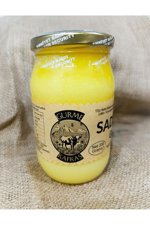 Kars Sade Yağ ( Ghee, Sarı Yağ, Eritilmiş Tereyağı ) Net 330 gram - 2
