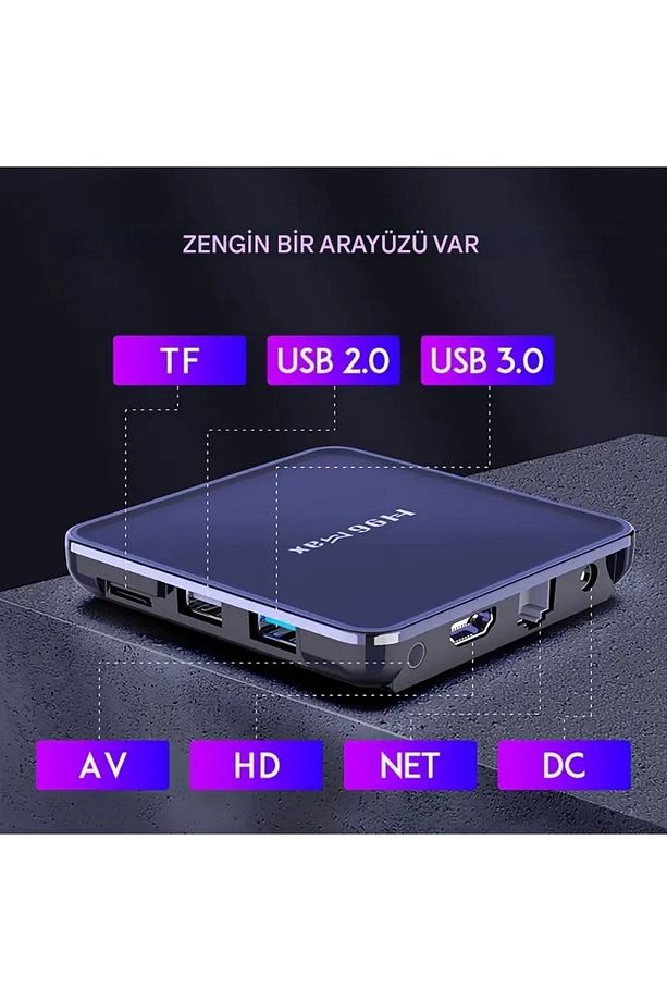 H96 Max V12 16 Gb Androıd Tv Box H96 Max 4k Androıd12 H96 16 - 7