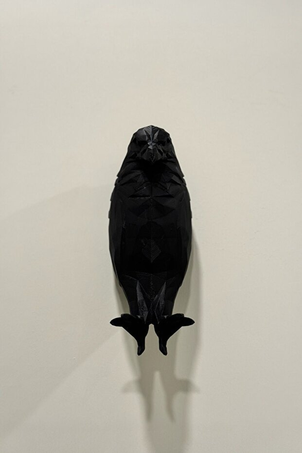 Kartal Figürlü Led Duvar Lambası – Aplik, Pilli, Dekoratif Ve Modern Aydınlatma / Gece Lambası-siya - 3