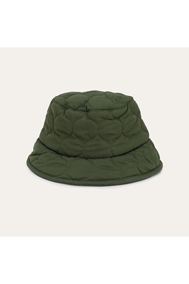 KAPİTONELİ BUCKET ŞAPKA - 1