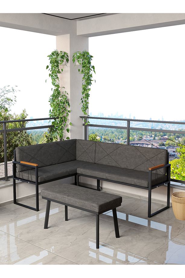 MYGUSİ SRC BALKON, BAHÇE, CAFE, KÖŞE TAKIMI - 1