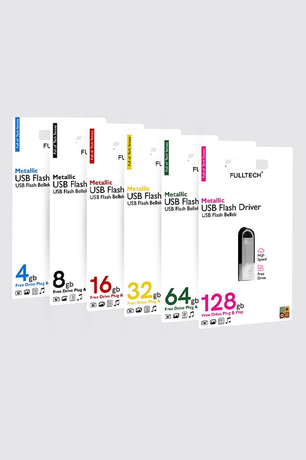 Flash Bellek Metal Gövde Güvenli Yüksek Hız 3.0 Usb Bellek Data Traveler Depolama Usb Bellek - 1