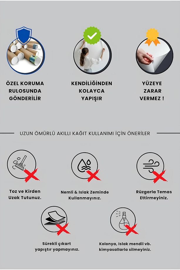 2025 Yıllık Planlayıcı, Kendiliğinden Tutunan, Yapışkansız, Akıllı Kağıt, Elektrostatik Kağıt - 7