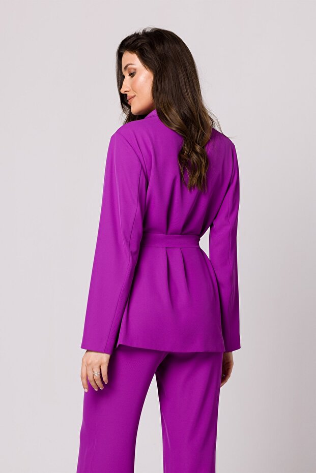 Blazer cu curea - 3
