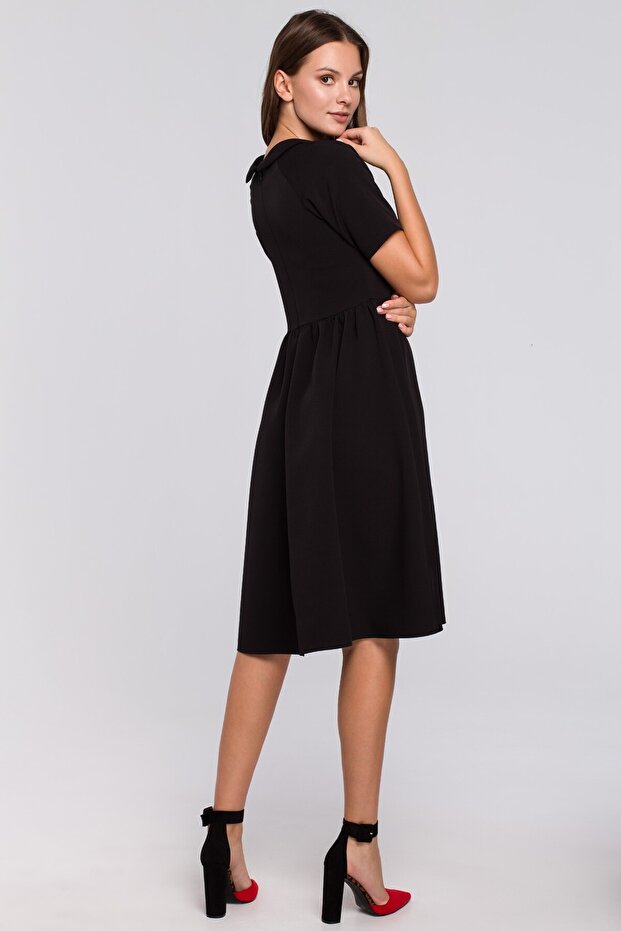 Rochie cu guler ridicat - 2