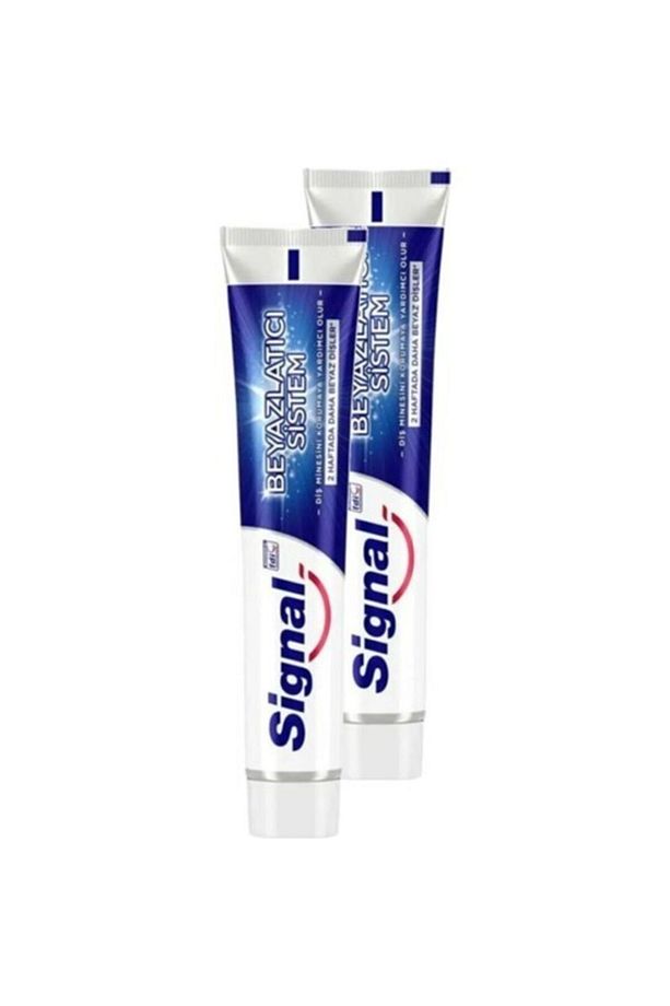 Beyazlatıcı Sistem Diş Macunu 2 X 50 ml - 1