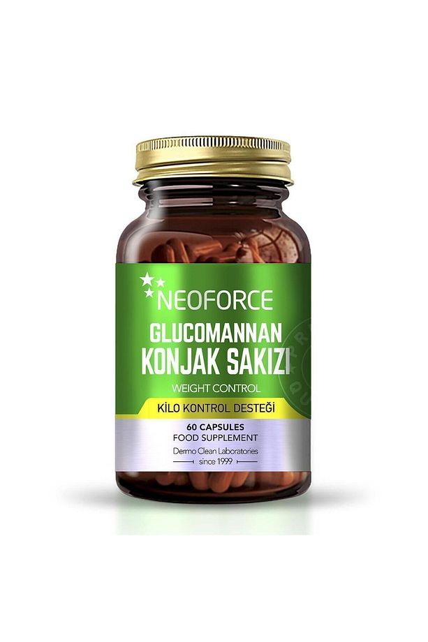 Glucomannan Konjak Sakızı 60 Kapsül - Kilo Kontrol Desteği - 6