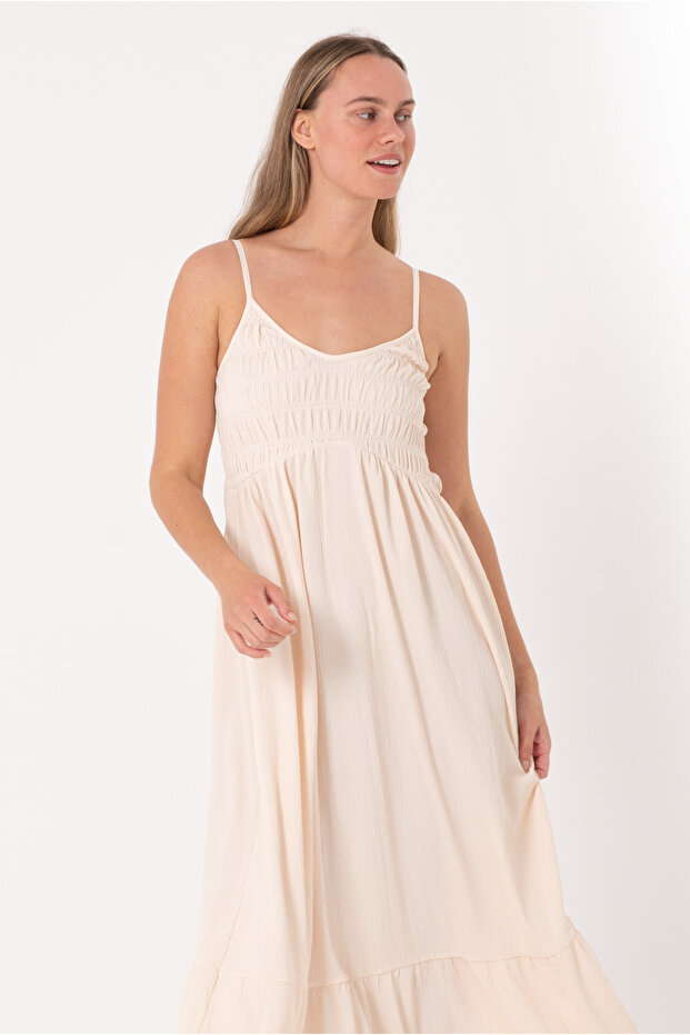Women's Black Sling Long Dress - Summer Comfortable and Stylish Design