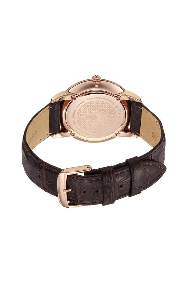 Erkek Kahverengi 40 mm İsviçre Üretimi Kol Saati 307l.334k2 - 4
