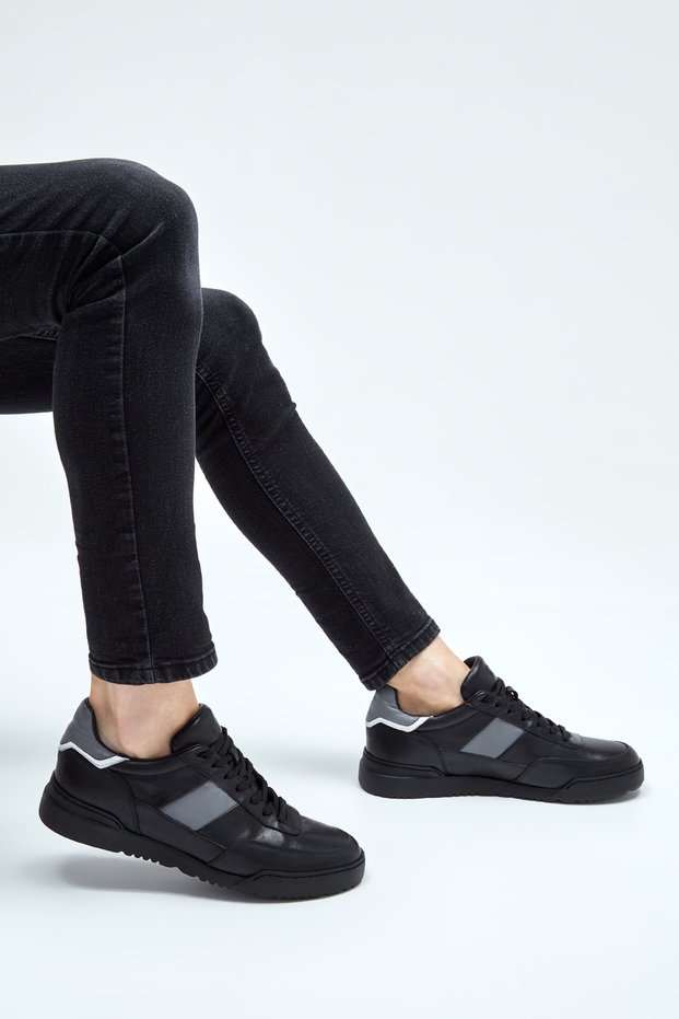 Men's Genuine Leather Sneakers & Sports Shoes 698 1052-2 Erk Ayk Y23