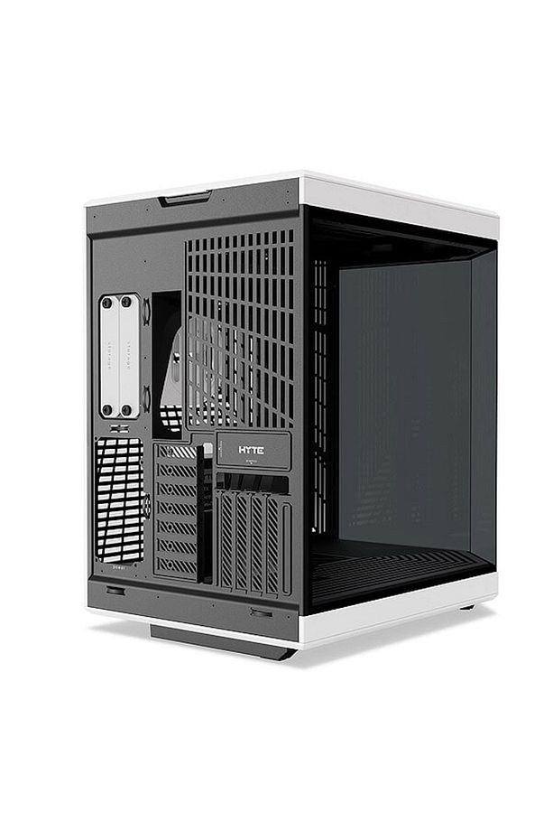 Y70 Panda Temperli Cam USB 3.2 E-ATX Dual Chamber Mid Tower Gaming Kasa (CS-HYTE-Y70-BW) - 4