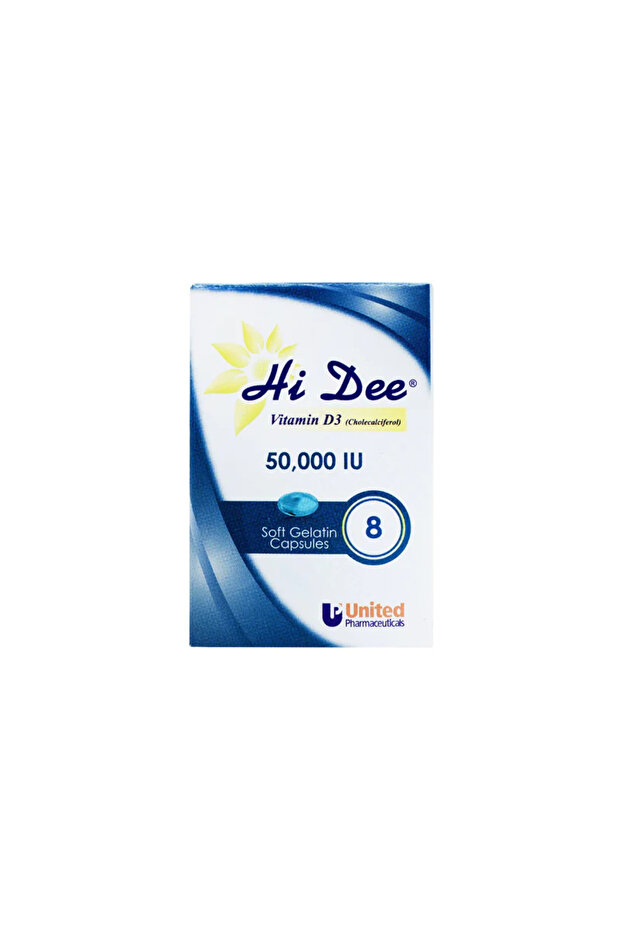 Hidee Vitamin D3 50000 Iu Caps 8S