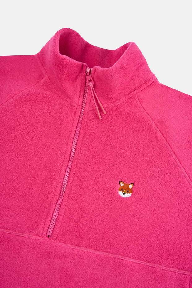 Kızıl Tilki Half-Zip Polar - Fuşya - 5