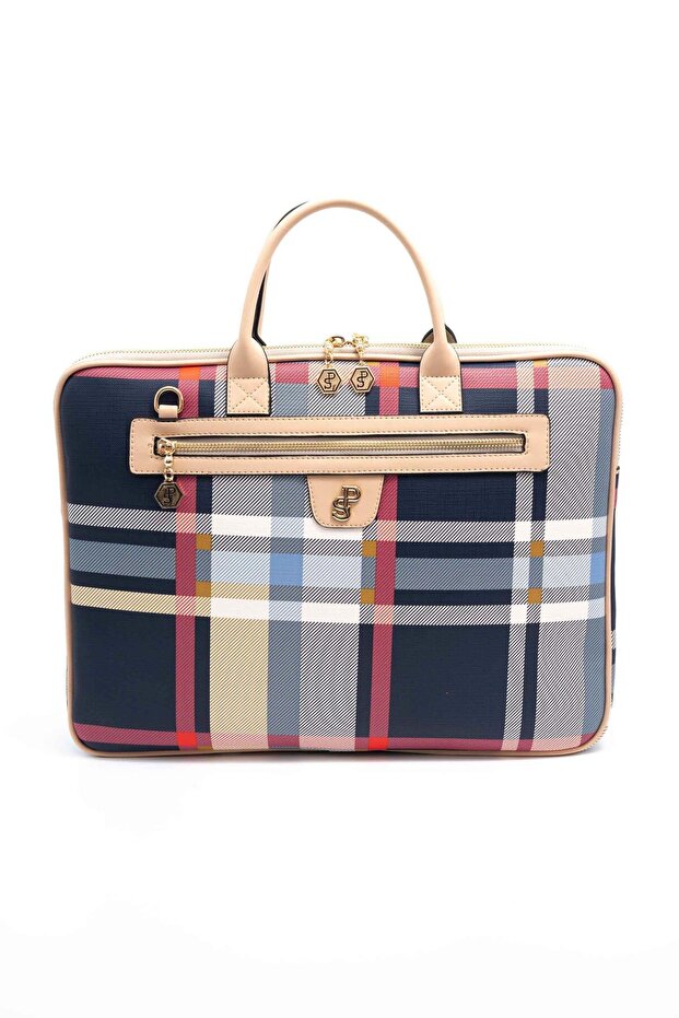 Laci - Ten Plaid Women's Laptop and Briefcase Bag Sp1175