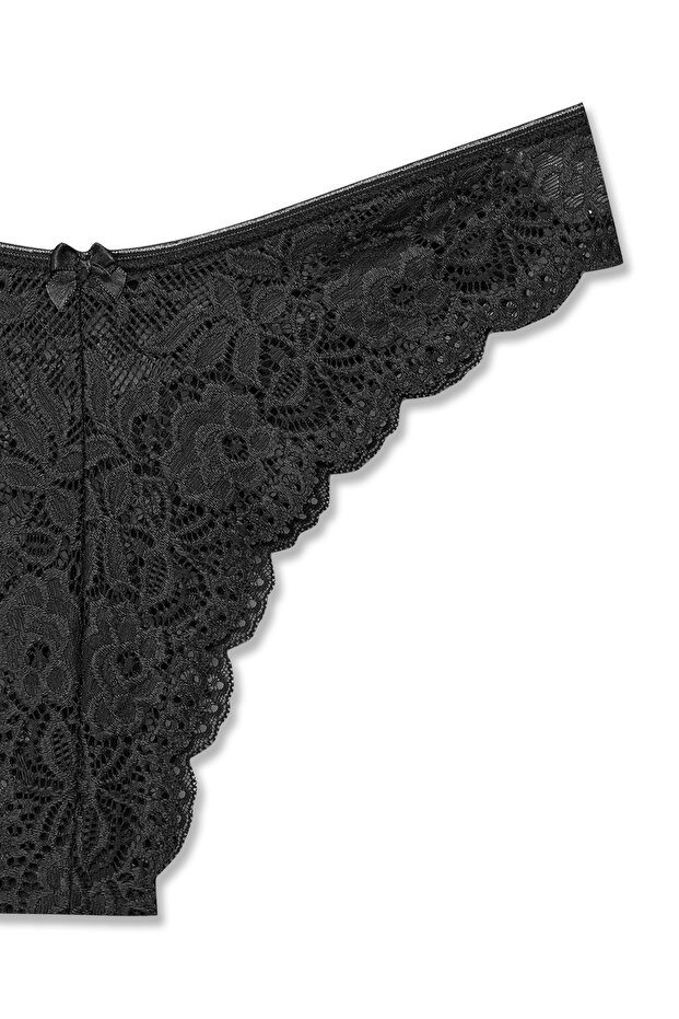 5'li Dantelli Slip Külot - 7