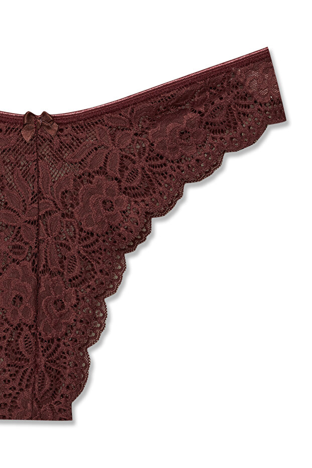 5'li Dantelli Slip Külot - 8