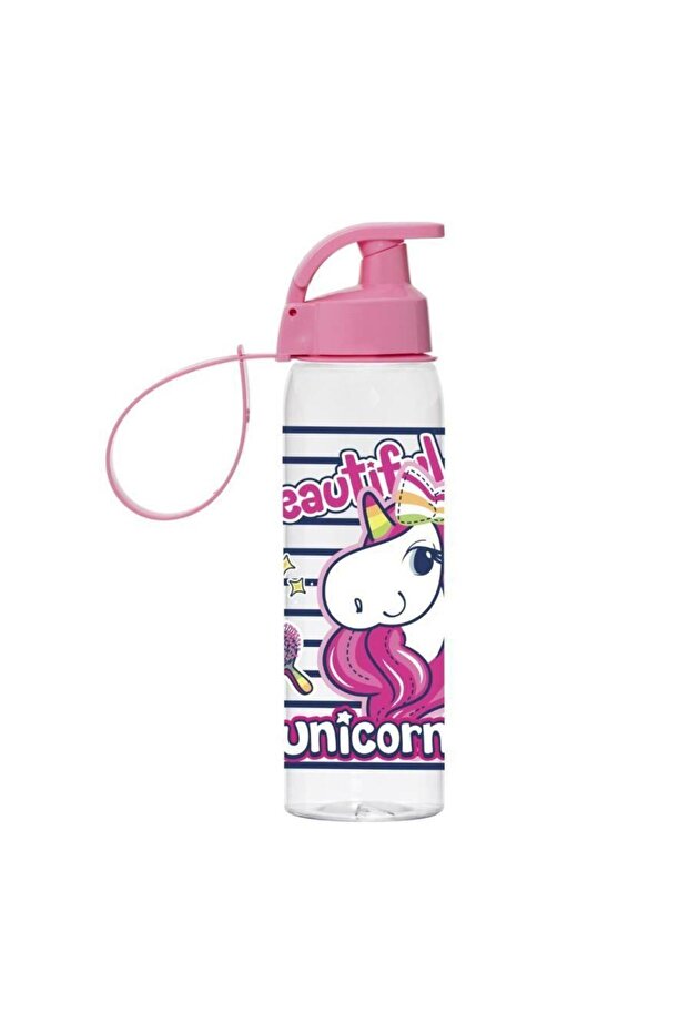 Unicorn Patterned 0.5 Lt Flask - 1