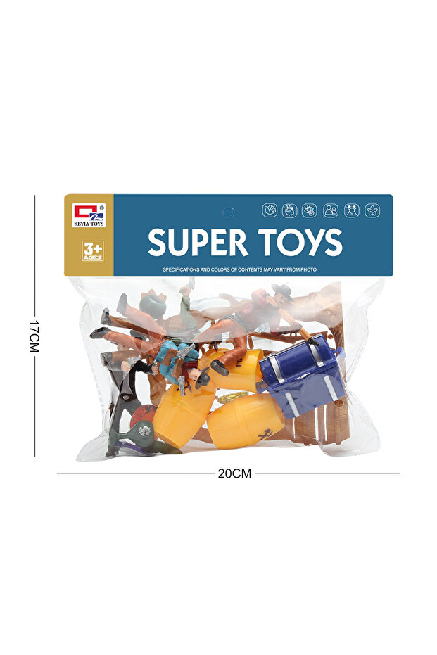 Poşette Kovboy Ganimet Seti - 5