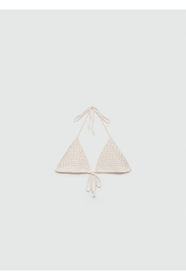 Kroşe Boncuklu Bikini Üstü - 3