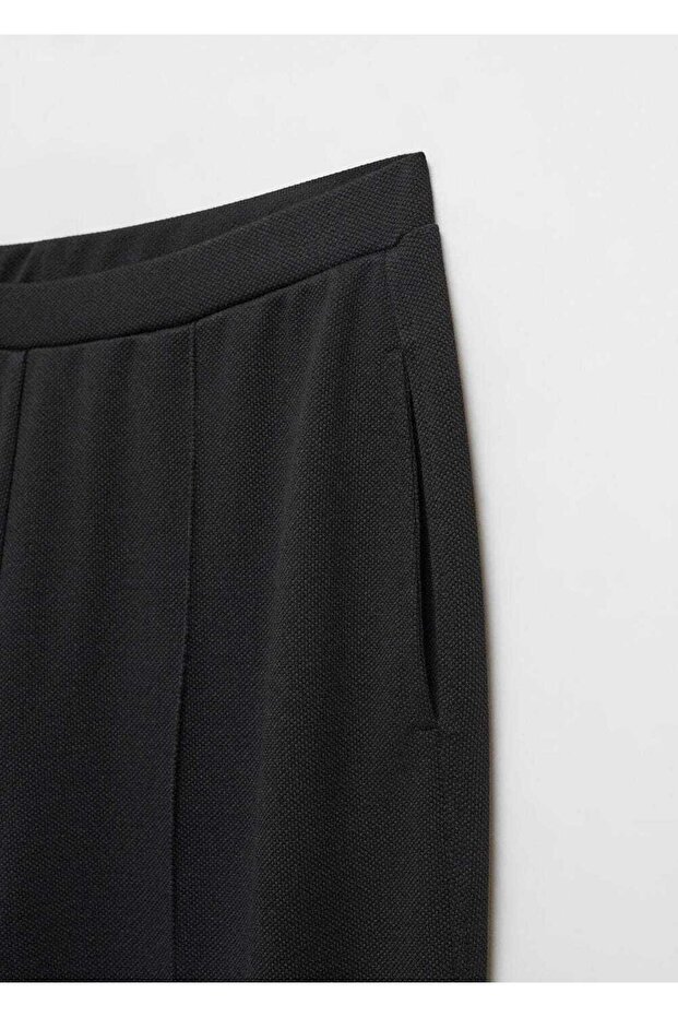 Dikişli jogger pantolon - 6