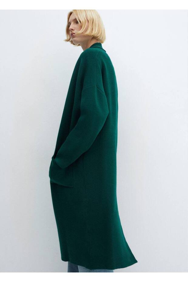 Cepli oversize triko palto - 5