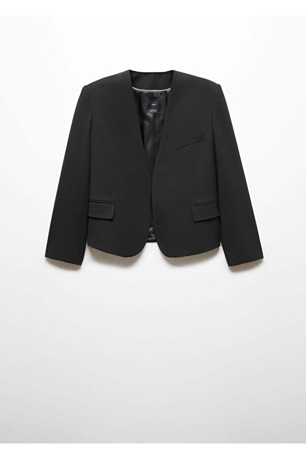 Vatkalı blazer ceket - 3