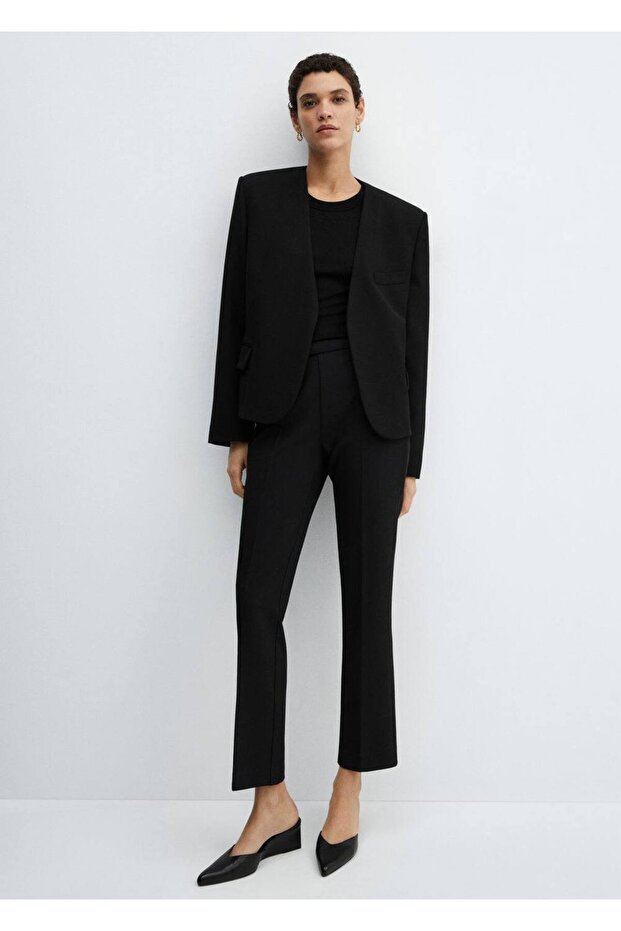 Vatkalı blazer ceket - 2