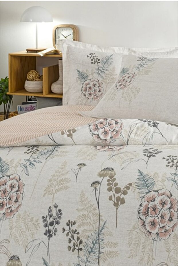 Özdilek Double Ranforce Nev Set Phlox Cream