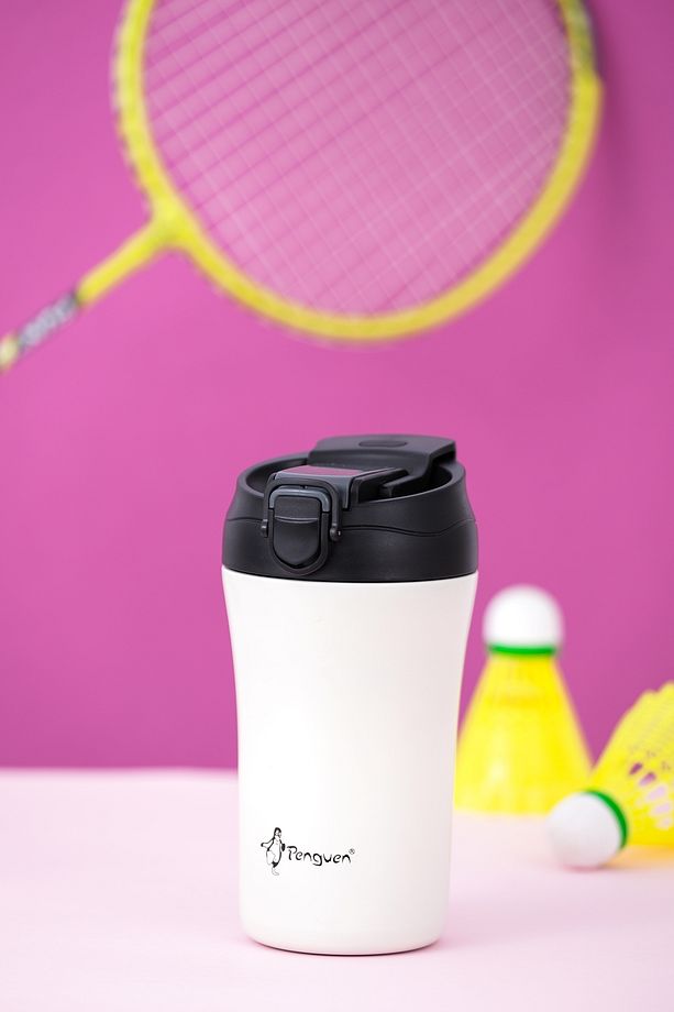 Termos Mug 400 ML - Paslanmaz Çelik, Pipetli ve Doğrudan İçme Kapaklı - 4